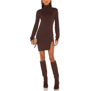 Lovers And Friends 'Tamarin' Brown Sweater Dress Size S